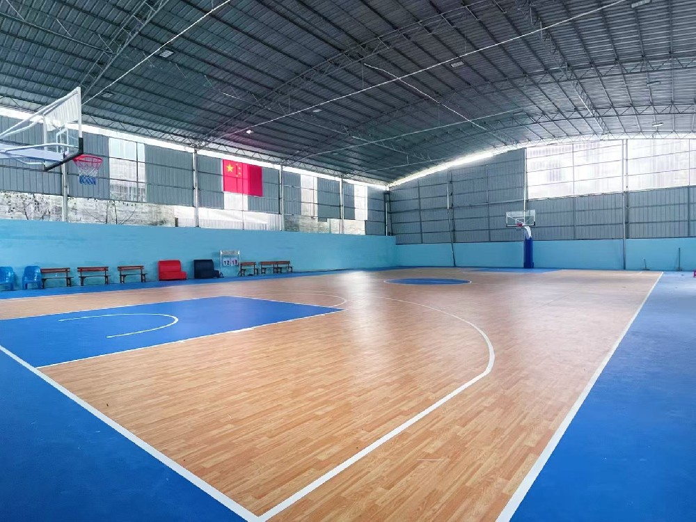 南宁室内PVC篮球场项目